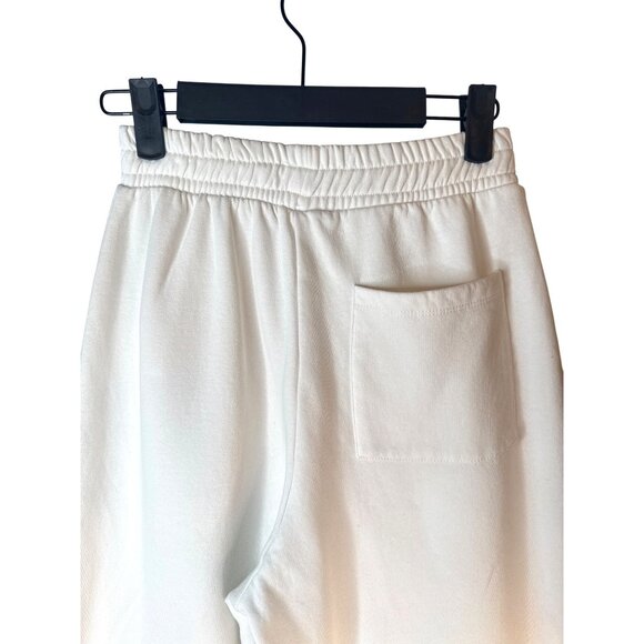 2/$30 ZARA Soft White Small Wide Leg Lounge Pants with Elastic Waist & Pockets - Picture 7 of 10